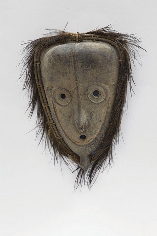 Papua New Guinea Feathered Masks - New Guinean - Tribal