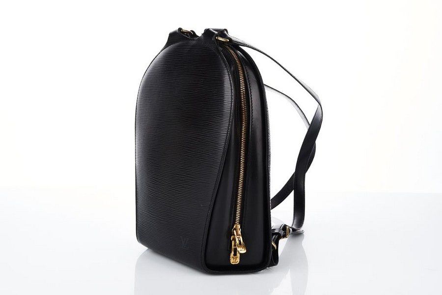 Louis Vuitton, &#39;Mabillon&#39; backpack, black epi leather with… - Handbags & Purses - Costume ...
