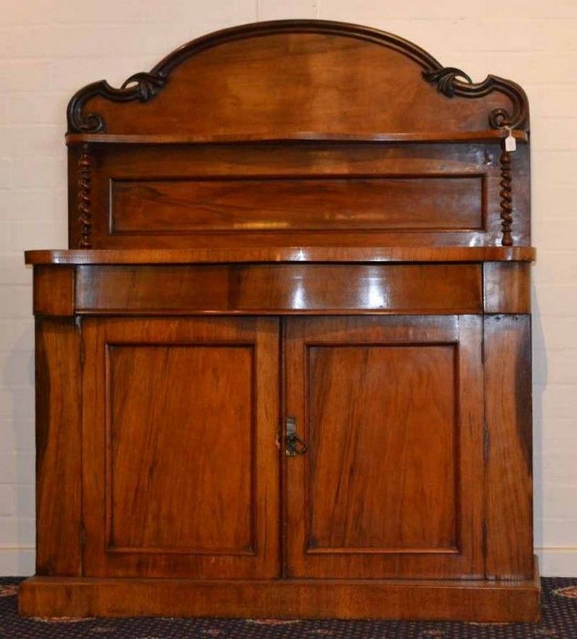 Victorian Mahogany Glass Chiffonier - Cabinets & Cupboards - Storage ...