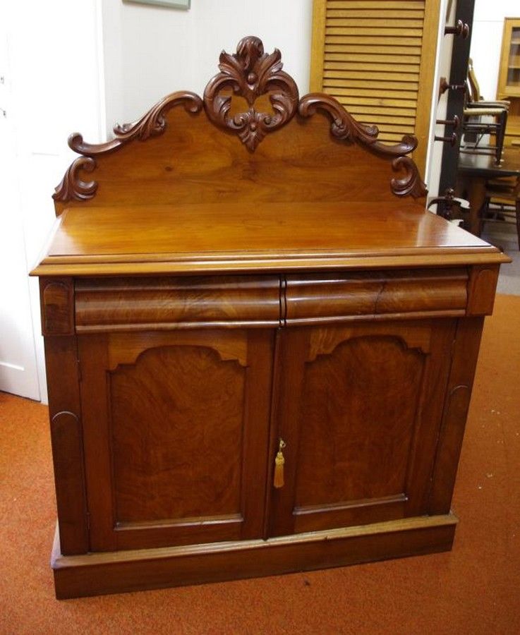 Victorian Walnut Carved Sideboard - Cabinets & Cupboards - Storage ...