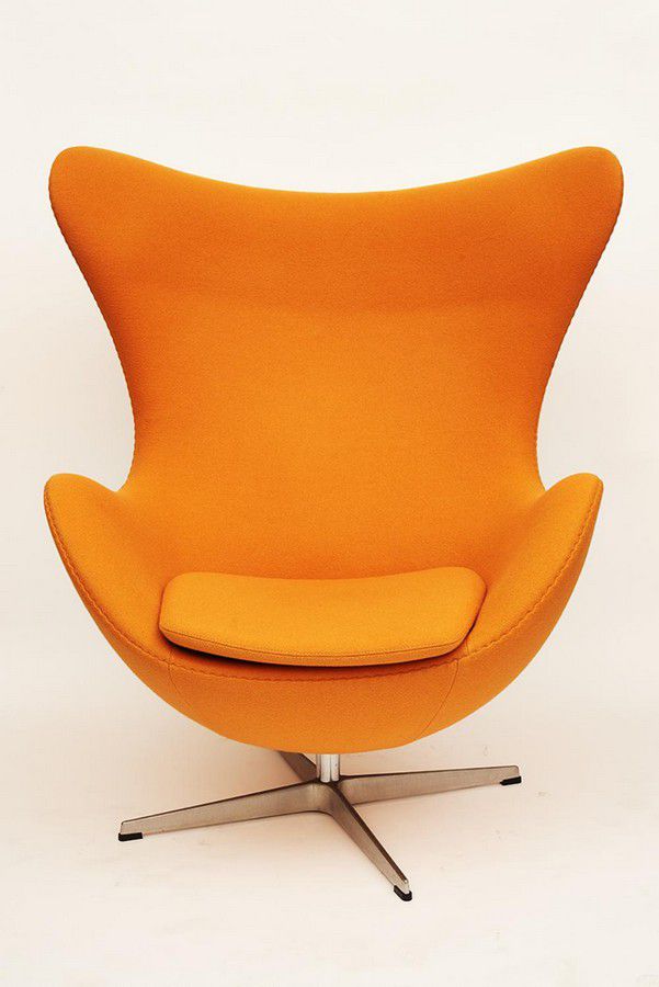 Orange Egg Chair by Arne Jacobsen - Scandinavian - Named Designers ...