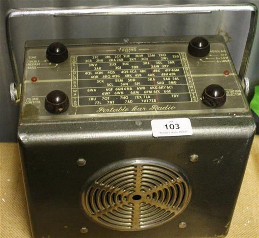 Portable Car Radio Ferris M94 Radios Entertainment Equipment