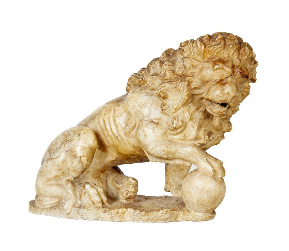 18th Century Italian Marble Medici Lion Sculpture - Animals & Birds ...
