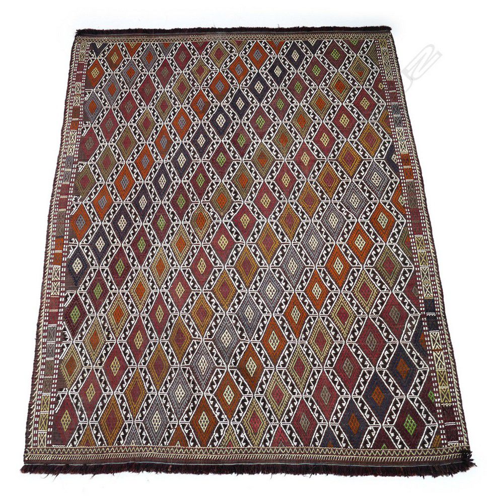 Turkish Sumak HandKnotted Rug (180x110cm) Rugs & Carpets Textiles