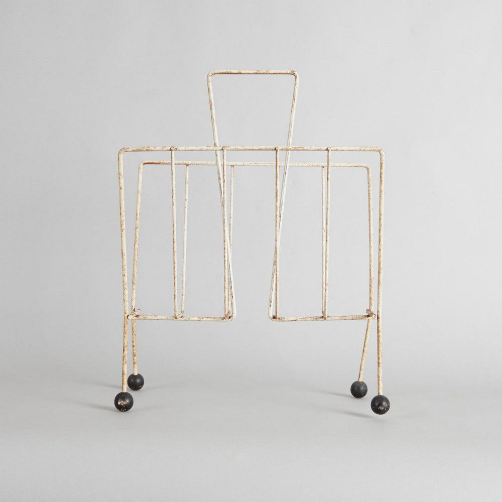 Atomic Magazine Rack with Sputnik Design - United States - Furniture ...