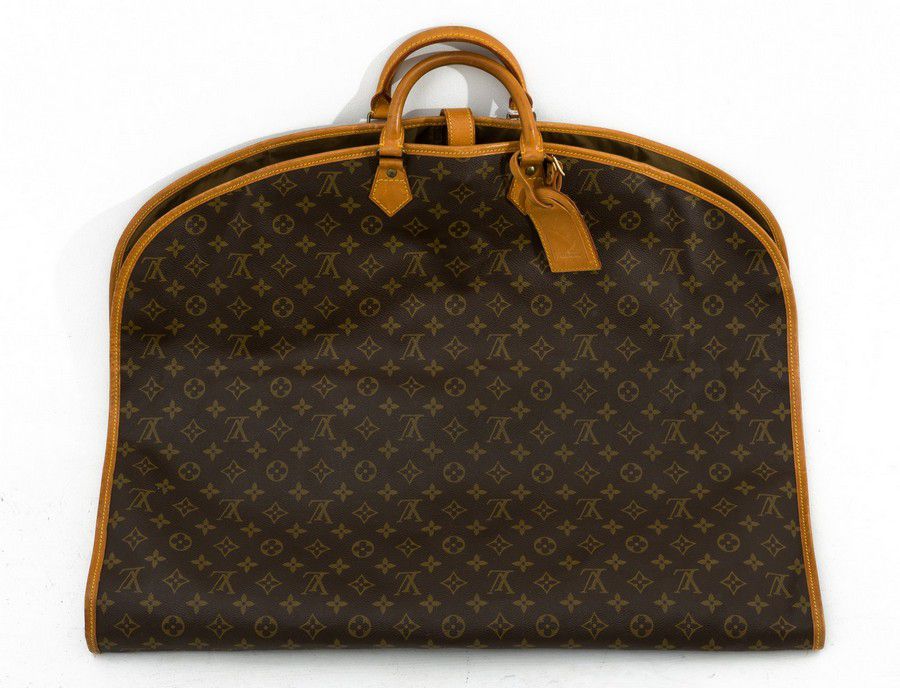 A Garment cover bag by Louis Vuitton, styled in monogram canvas… - Handbags & Purses - Costume ...