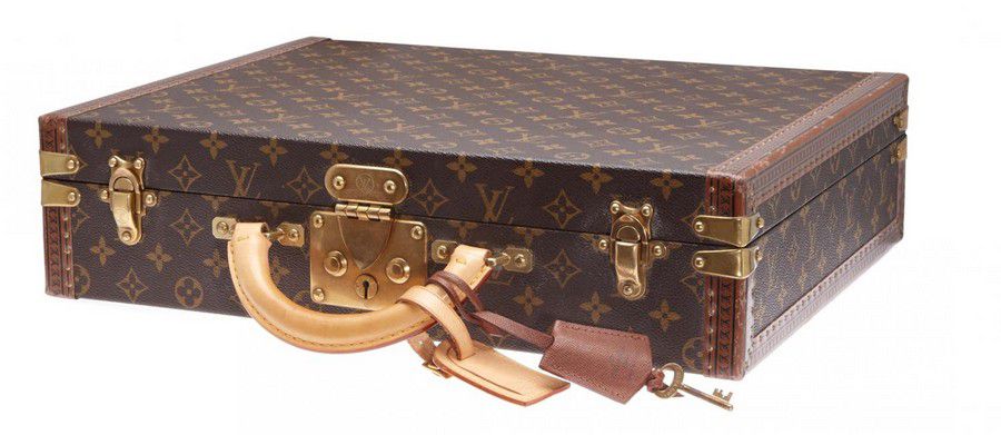 Louis Vuitton Vintage PorteDocuments Voyage  Brown Briefcases Bags   LOU756497  The RealReal