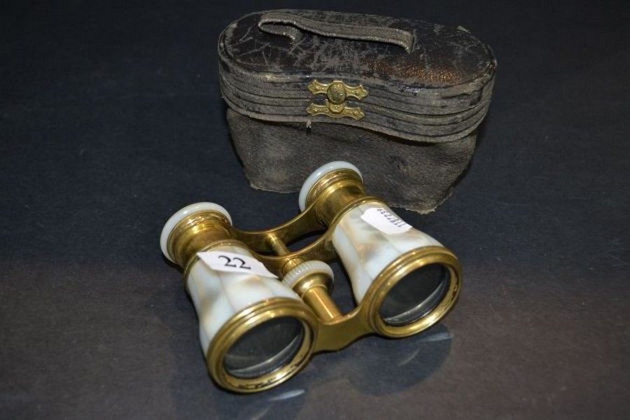 Vintage Opera Glasses with Case - Optical - Eye Glasses - Industry ...