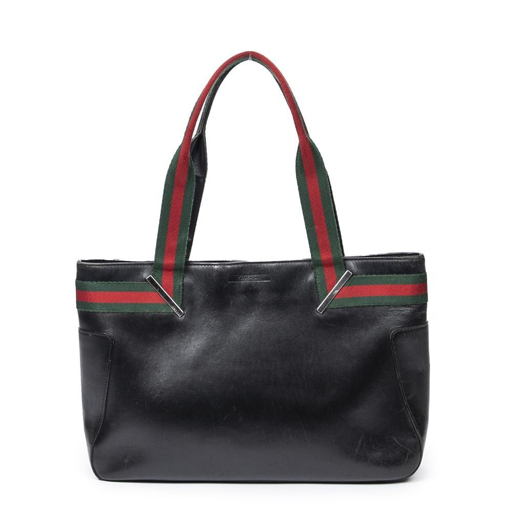 Gucci Vintage Web Tote Bag - Handbags & Purses - Costume & Dressing ...