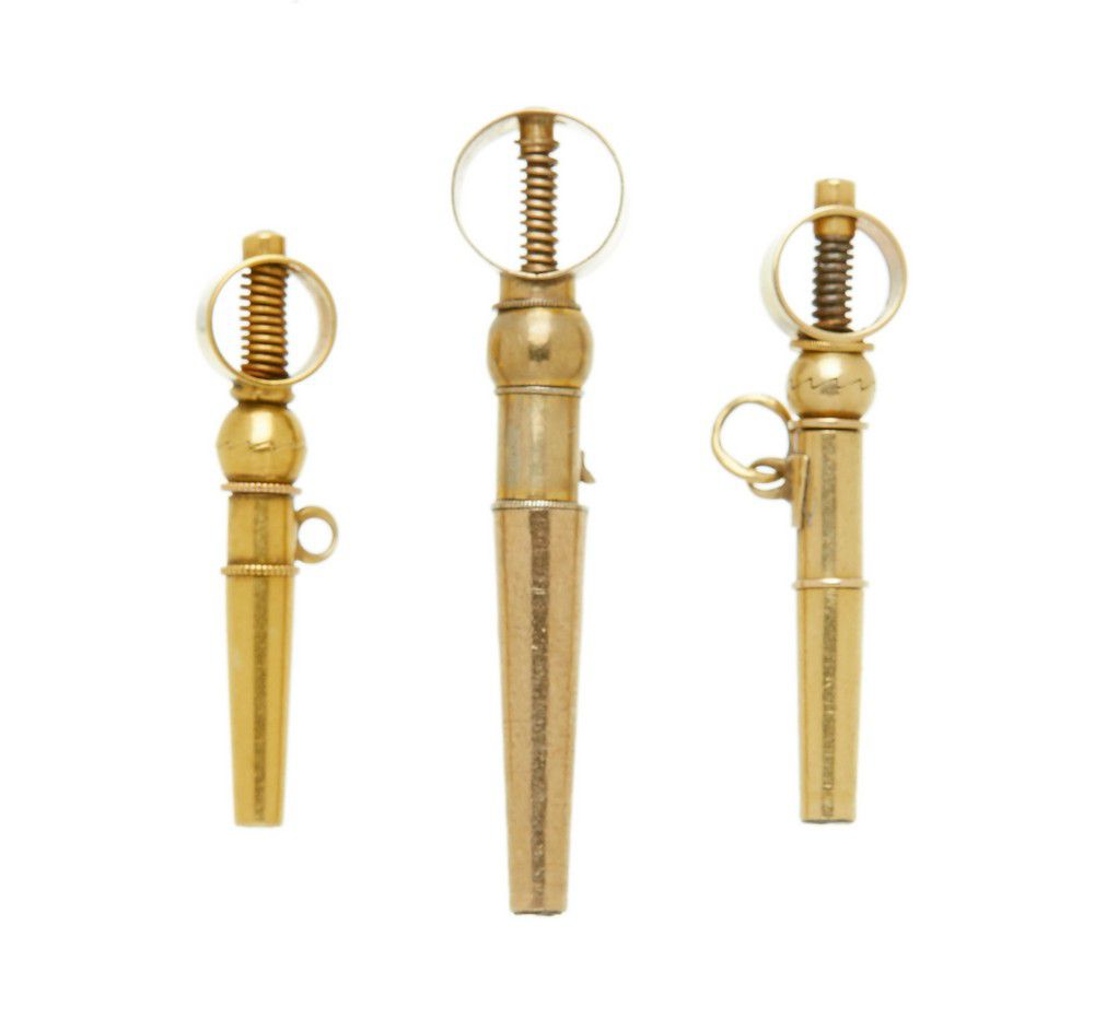 1810 French Brequet Ratchet Watch Keys (Set of 3) Zother Jewellery