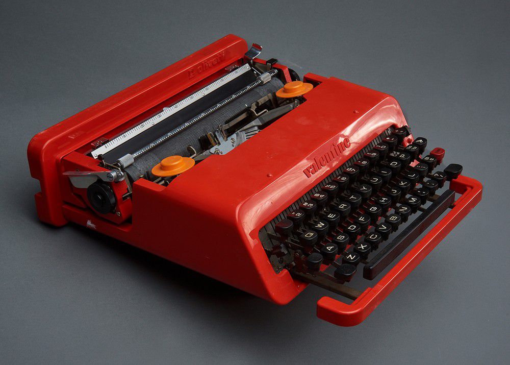 Ettore Sottsass Red Olivetti Valentine Typewriter Zother Office 