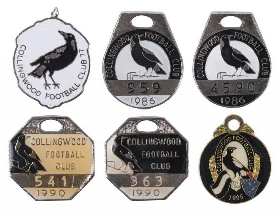 Collingwood Membership Medallions Collection (19762011) Sporting