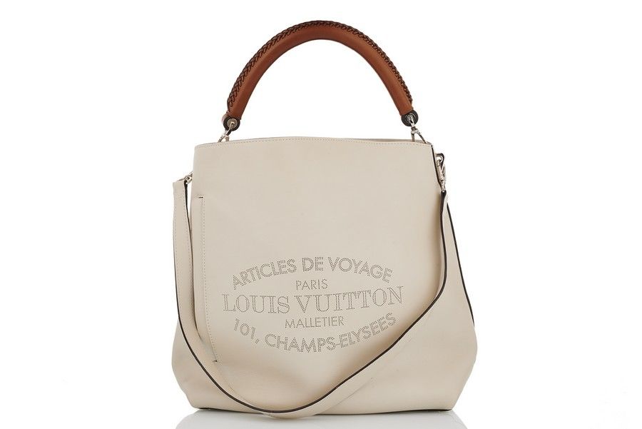 Louis Vuitton, Blanc Casse &#39;Bagatelle&#39; handbag, Veau Soie… - Handbags & Purses - Costume ...