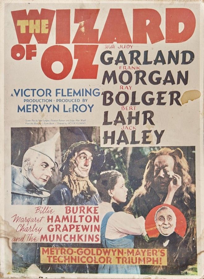The Wizard Of Oz Poster 1939