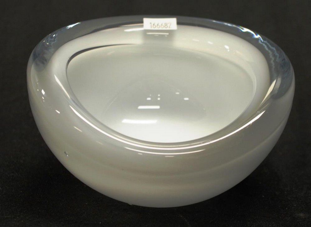 Holmegaard Studio Glass bowl marked to base, diameter 15 cm ...