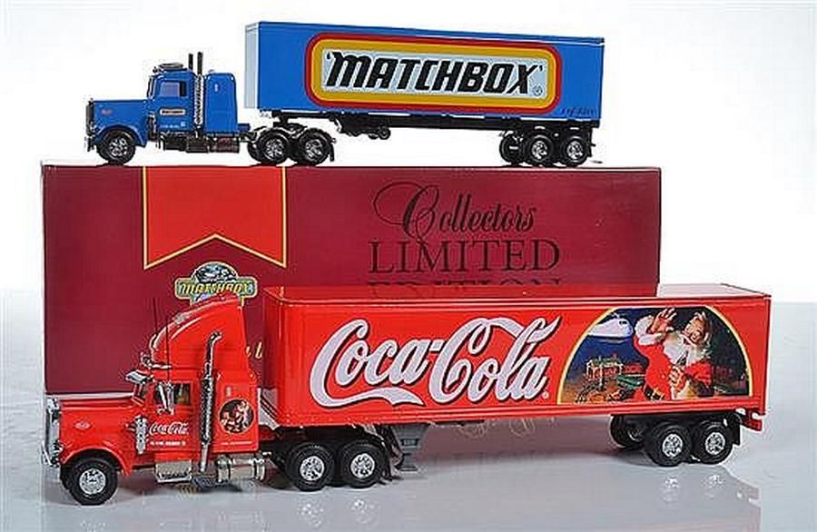 Matchbox Convoy Scania T142 Truck Coke Around the World Australia Coca Cola  1/90