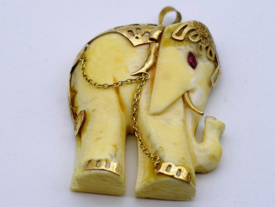 Elephant Bone Necklace – Elefair Giftware