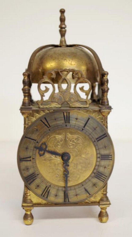 Elliot of London 8Day Lantern Mantle Clock Clocks Mantle and Shelf