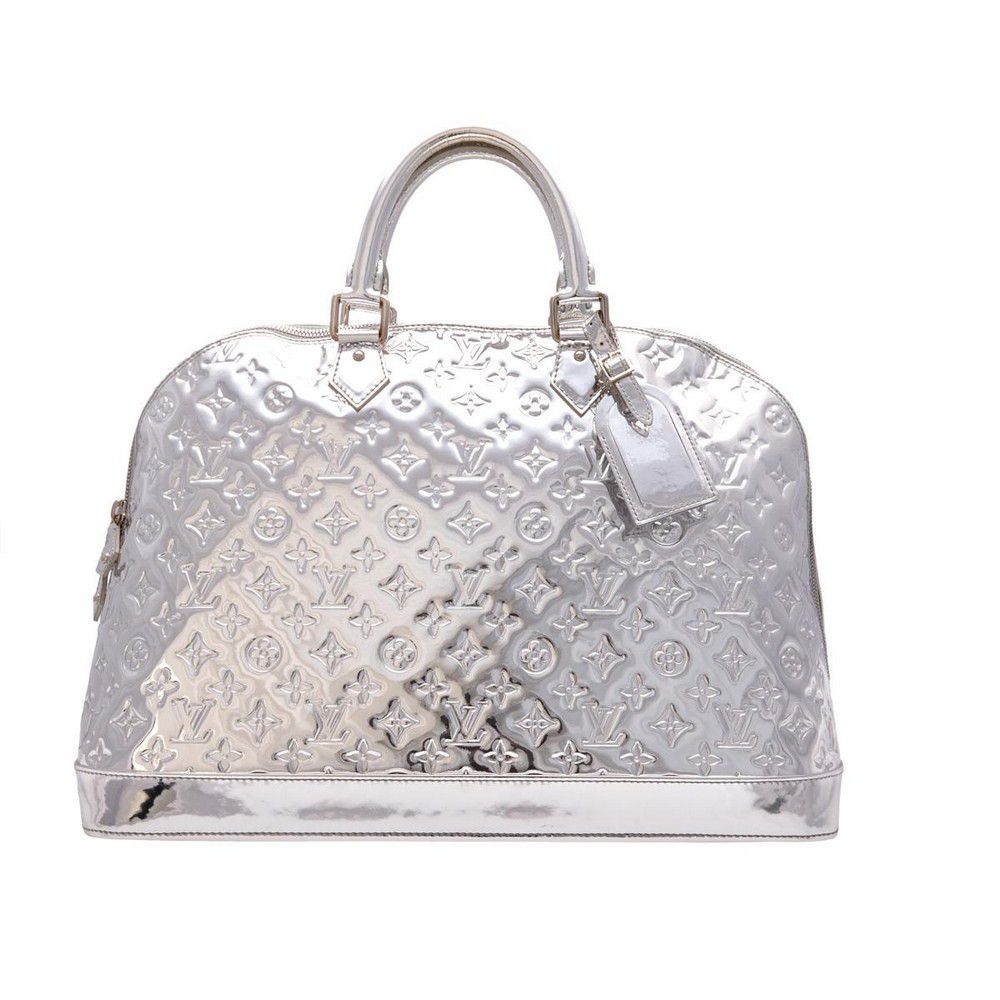 Silver Vernis Monogram Miroir Alma GM by Louis Vuitton - Handbags