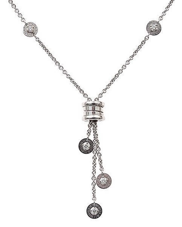 Bvlgari's 18ct White Gold Diamond Necklace - Necklace/Chain - Jewellery