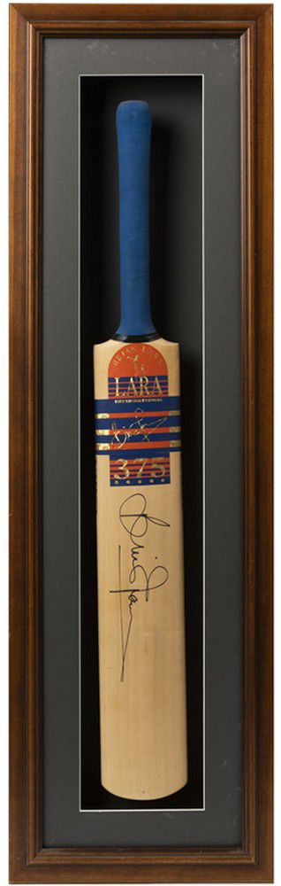 Brian Lara Cricket Legend Bat 10x8 Photo 
