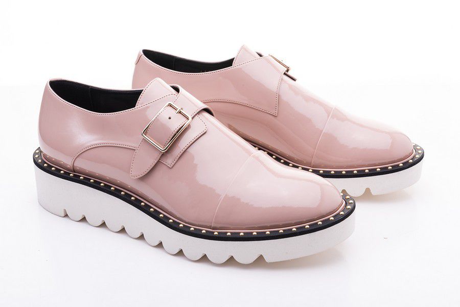 Stella McCartney Pink Patent Leather Studded Shoes (Size 39) - Footwear ...
