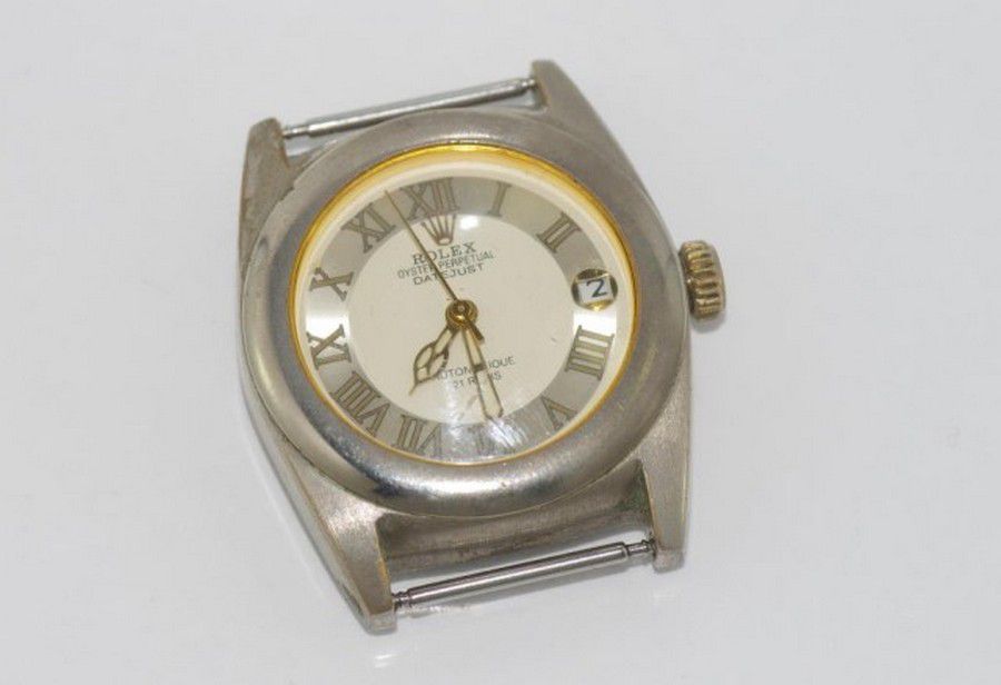 Vintage Rolex Automatic Watch with Open Back - Watches - Wrist