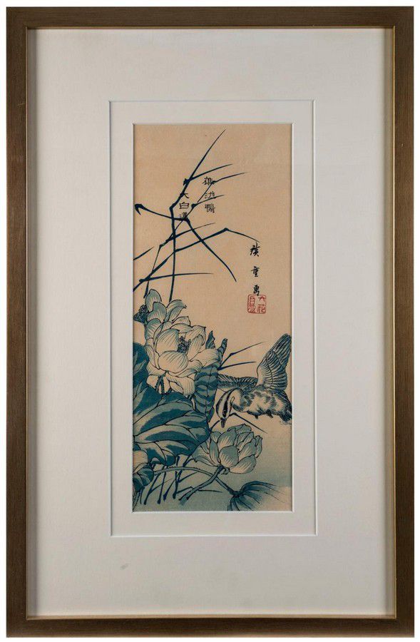 Hiroshige's Aizuri-e Woodblock Prints - Jade - Oriental