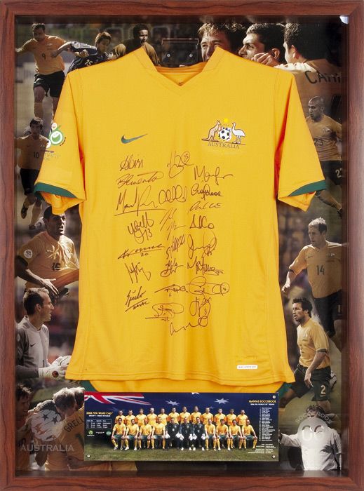 Signed 2006 Socceroos World Cup Shirt - Limited Edition - Sporting ...