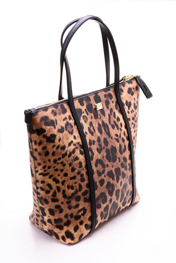 Leopard Print Tote Bag by Dolce & Gabanna - Handbags & Purses - Costume ...