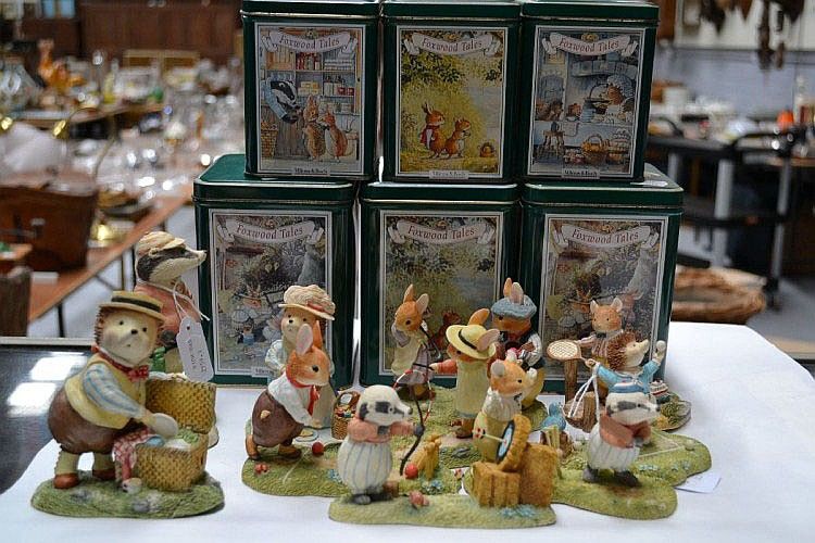 Villeroy & Boch Foxwood Figure Collection with Boxes - Villeroy