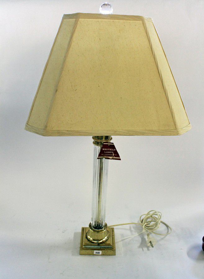 A pair of &39;Mayfield&39; Australia table lamps, in fluted clear…   Lamps ...