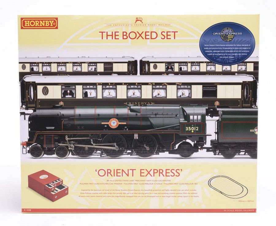 hornby orient express train set
