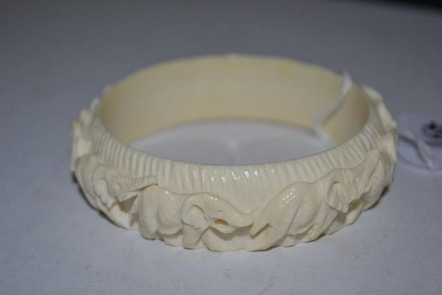 Antique African Ivory Bracelet in United States