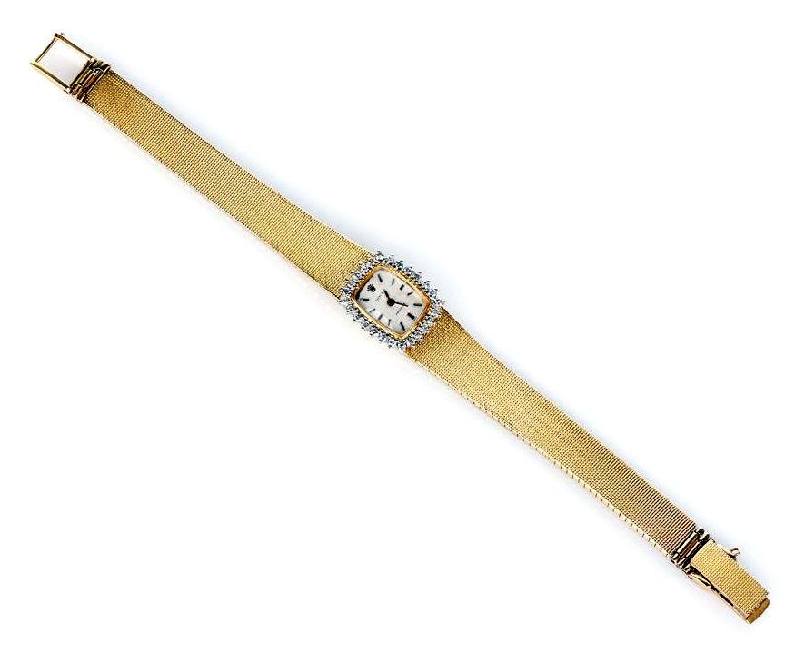 14ct Gold & Diamond Rolex Ladies Watch - Watches - Wrist - Horology ...