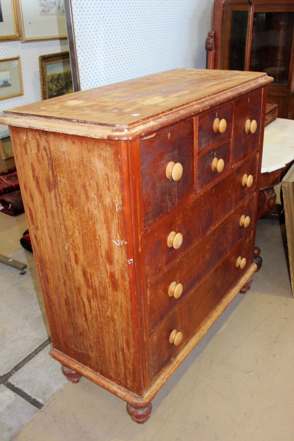 Seven-Drawer Huon Pine Chest - Chests of Drawers - Furniture