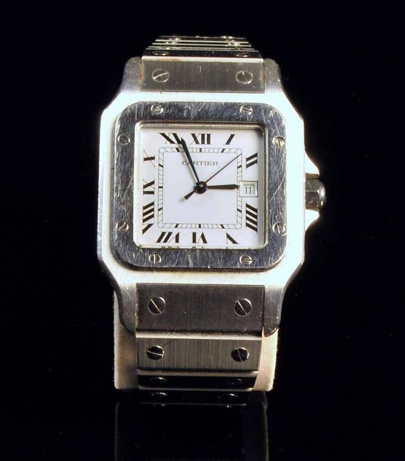 Cartier Santos Ladies Watch 1979 Automatic Movement Watches