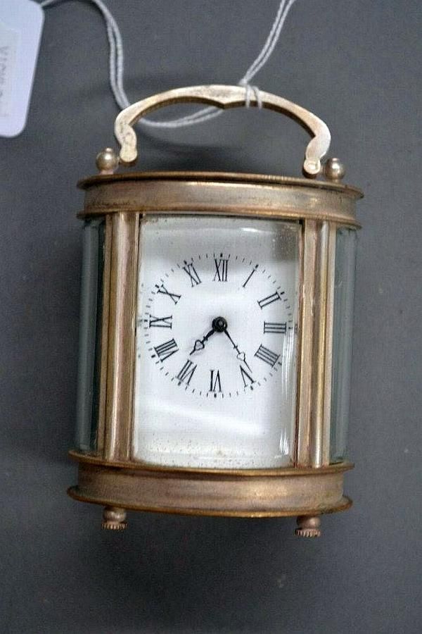 Silver Plated Miniature Carriage Clock - Clocks - Carriage - Horology ...