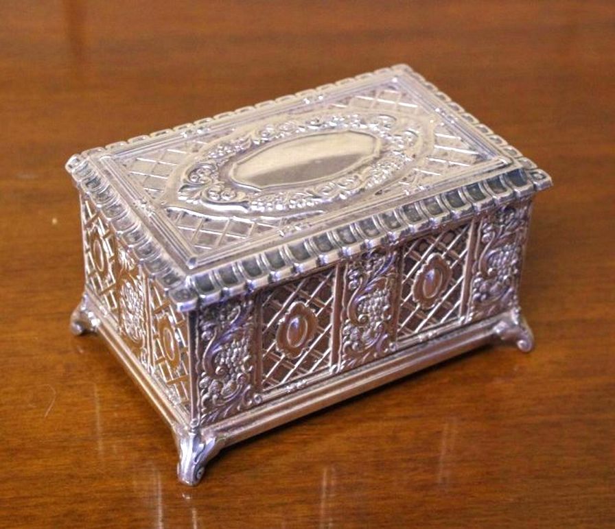 Antique Silver Plated Trinket Box At Diane Rearick Blog Antique Silver Plated Trinket Box At Diane Rearick Blog