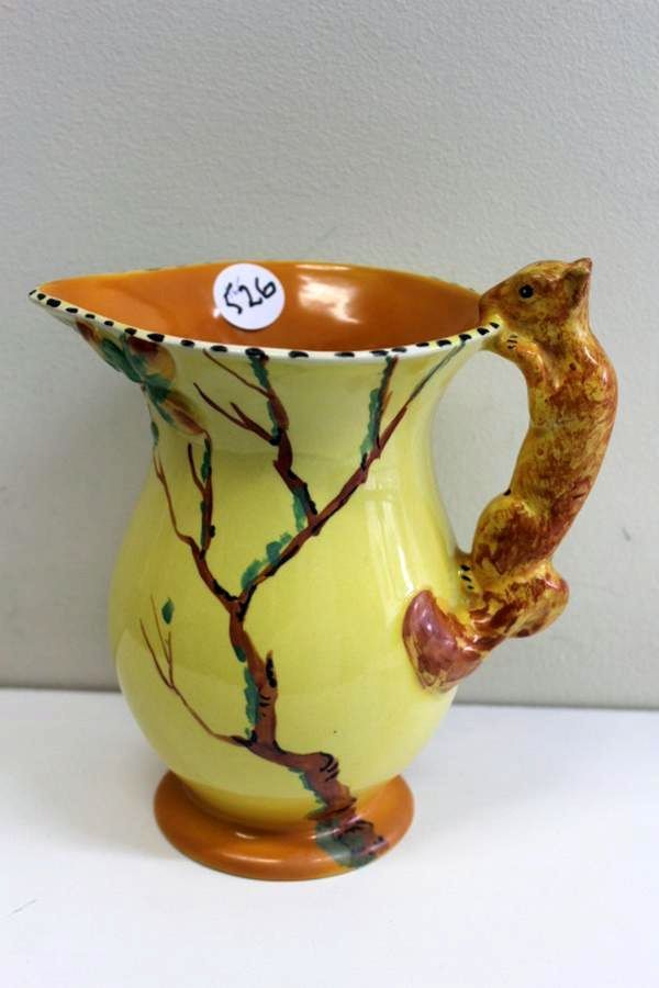 Burleigh Ware Squirrel Jug Burleigh Ware Ceramics