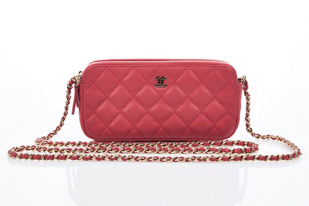 Blush Pink Chanel Wallet on Chain with Gold Hardware - Handbags & Purses -  Costume & Dressing Accessories