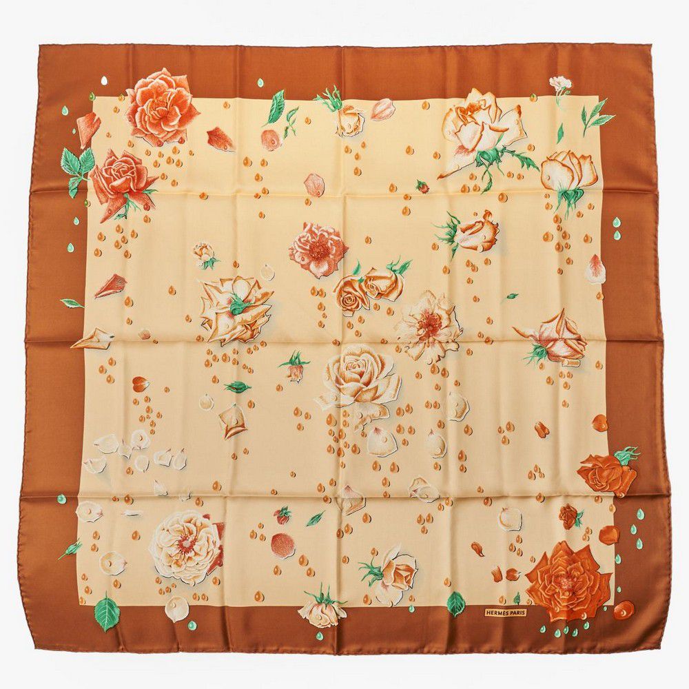 Hermes La Rosee Silk Scarf - Shawls, Scarfs & Collars - Costume ...