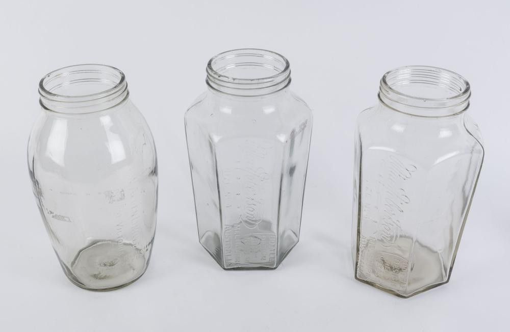 Vintage Australian Glass Jars, Size No.4, Late 19th/Early 20th Century Australian Themes