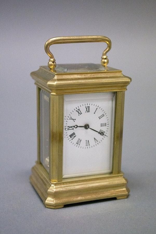 Antique Miniature Carriage Clock - 9cm - Clocks - Carriage - Horology ...