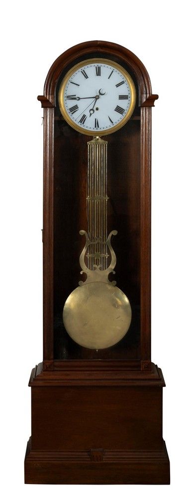 French Pinwheel Mahogany Case Regulator Clock, Circa 1880 - Clocks ...
