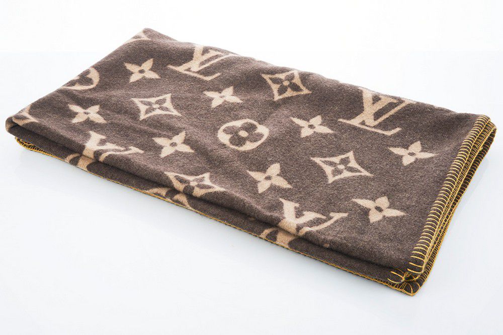 Louis Vuitton Neo Monogram Blanket - Zother - Textiles & Fabrics