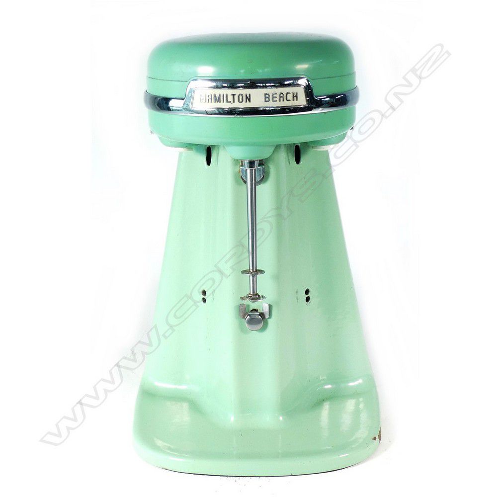 Green Hamilton Beach Milkshake Machine with Triple Drive Kitchenalia