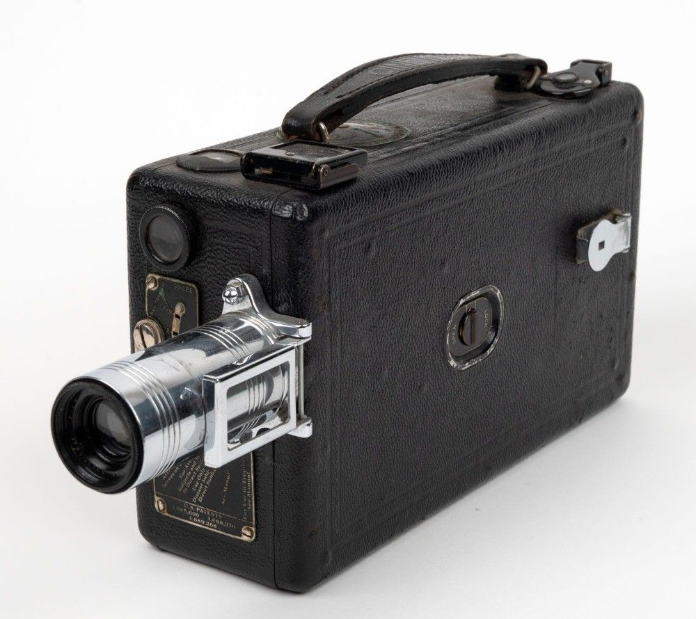 Caméra KODAK MODEL B De Luxe – 16 Mm, 1926 – Noir, Objectif Fixe, état Correct