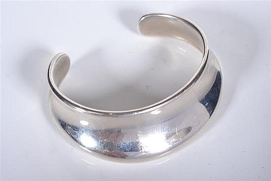 Georg Jensen Sterling Silver Cuff Bangle (Reference 399) - Bracelets ...
