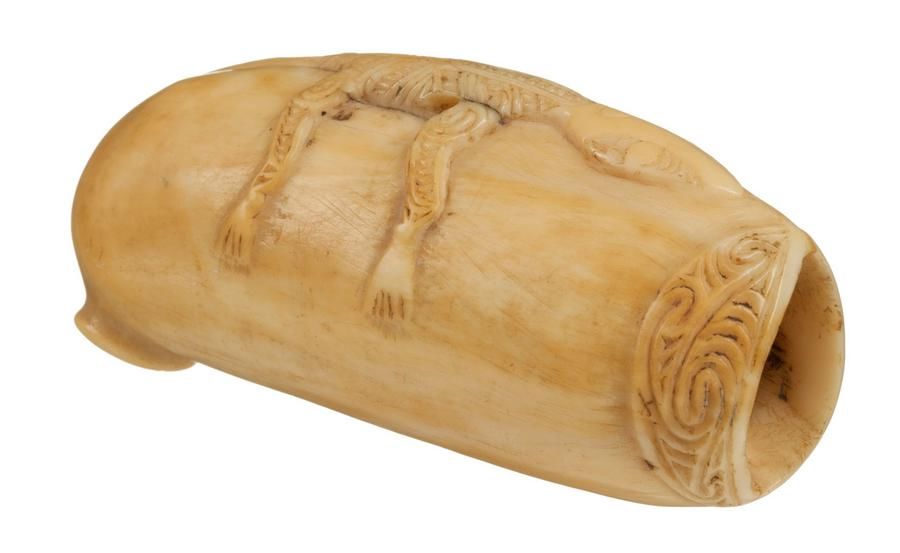 Important nguru flute. This artefact is a marine ivory nguru… - New
